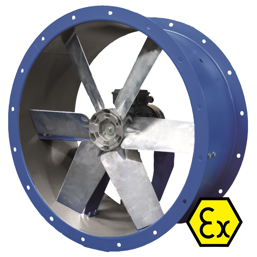 Ex Fans for Potentially Explosive Atmospheres - Available From Axair Fans Ex Fans for Potentially Explosive Atmospheres - Available From Axair Fans