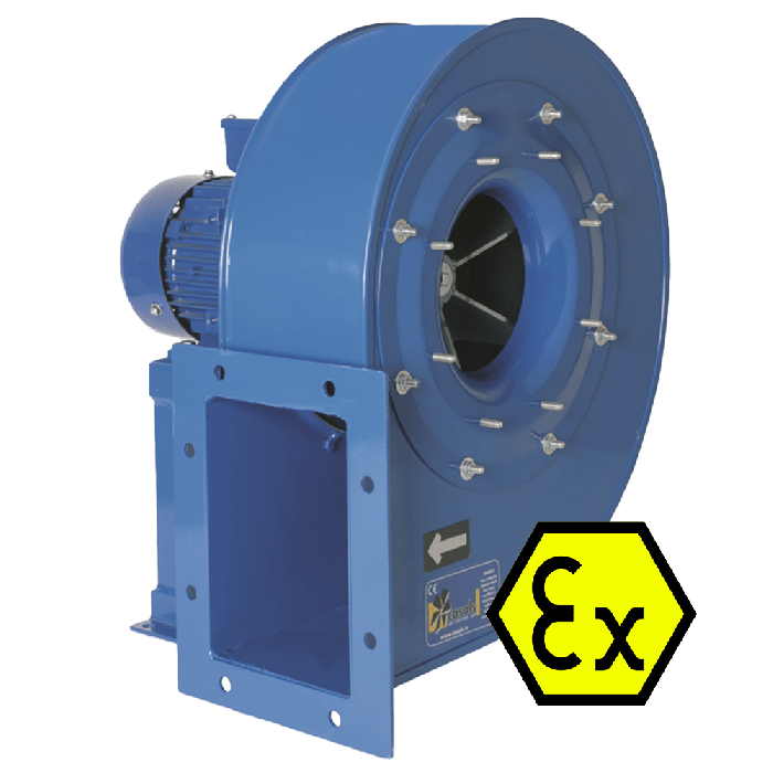 MBZM P/R Medium Pressure Radial Fans - Axair Fans 