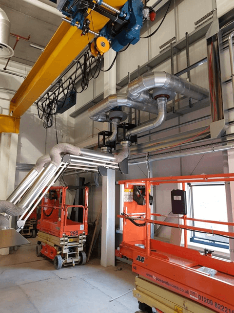 Axair Fans Case Study: Dust & Fume Extraction Axair Fans Case Study: Dust & Fume Extraction