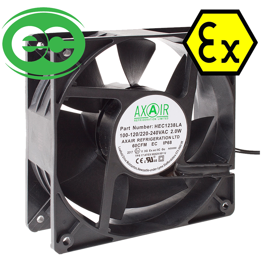 ATEX EC Compact Axial Fans - Axair Fans