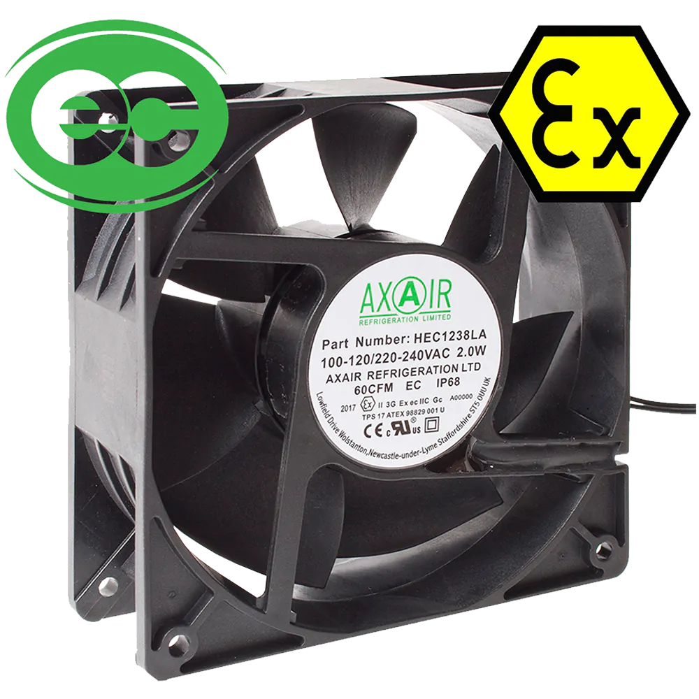 ATEX EC Compact Axial Fans - Axair Fans