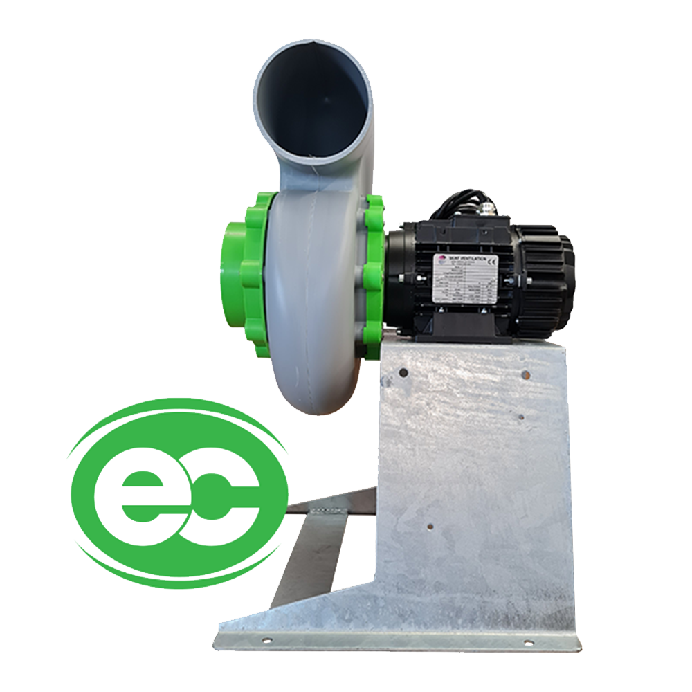 EC Fume Fan S Series on Metal Pedestal EC Fume Fan S Series on Metal Pedestal